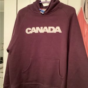 2006 Olympic issue sweatshirt. The Bay. Eggplant or maroon.